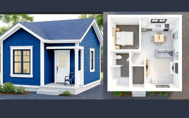 One Bedroom Plan