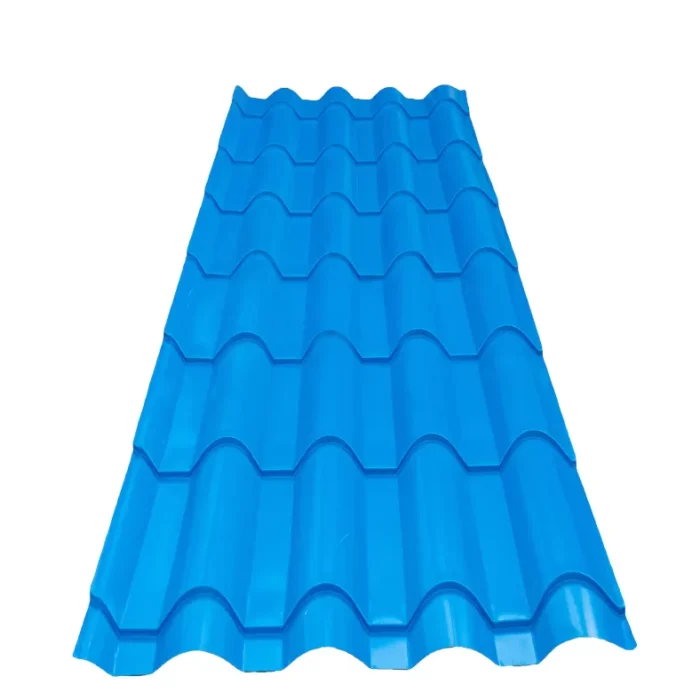 Elegant Tile Sky Blue Gloss