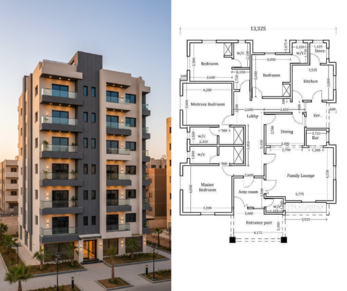 residential plan Residential Apartment Plans