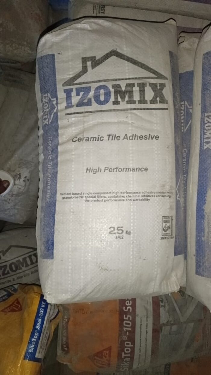 Izomix ceramic tile adhesive Izomix ceramic tile adhesive